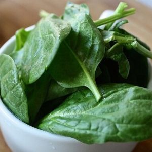 green leafy vegetables