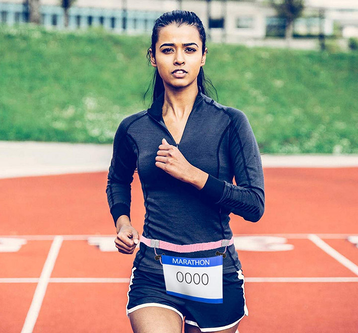 indian female runner